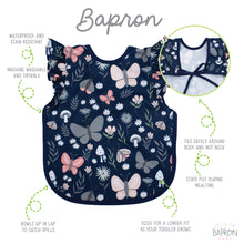 Load image into Gallery viewer, Butterfly Garden Flutter Bapron