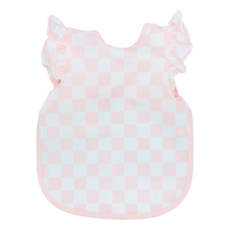Load image into Gallery viewer, Pretty Pink Checkerboard Flutter Bapron