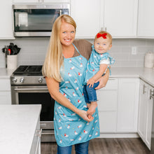 Load image into Gallery viewer, Little Chickies Apron - fits sizes youth small through adult 2XL