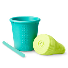 Load image into Gallery viewer, Stretchy Universal Silicone Lid Straw Cup 8oz Mama Yay! Straw Cup Default Title Bib Bapron BapronBaby BLW Baby Led Weaning Toddler Feeding