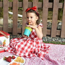 Load image into Gallery viewer, Stretchy Universal Silicone Lid Straw Cup 8oz Mama Yay! Straw Cup Default Title Bib Bapron BapronBaby BLW Baby Led Weaning Toddler Feeding