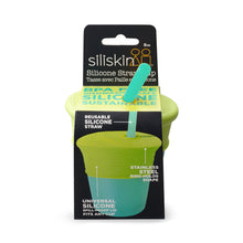 Load image into Gallery viewer, Stretchy Universal Silicone Lid Straw Cup 8oz Mama Yay! Straw Cup Default Title Bib Bapron BapronBaby BLW Baby Led Weaning Toddler Feeding