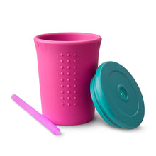 Load image into Gallery viewer, Toddler Straw Cup 12oz Mama Yay! Straw Cup Sea/Banana Bib Bapron BapronBaby BLW Baby Led Weaning Toddler Feeding