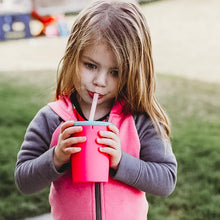 Load image into Gallery viewer, Toddler Straw Cup 12oz Mama Yay! Straw Cup Sea/Banana Bib Bapron BapronBaby BLW Baby Led Weaning Toddler Feeding