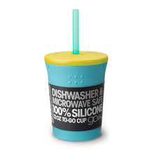 Load image into Gallery viewer, Toddler Straw Cup 12oz Mama Yay! Straw Cup Sea/Banana Bib Bapron BapronBaby BLW Baby Led Weaning Toddler Feeding