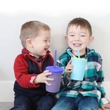 Load image into Gallery viewer, Toddler Straw Cup 12oz Mama Yay! Straw Cup Sea/Banana Bib Bapron BapronBaby BLW Baby Led Weaning Toddler Feeding