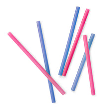 Load image into Gallery viewer, Reusable Silicone Straw Family Pack Mama Yay! Straws Default Title Bib Bapron BapronBaby BLW Baby Led Weaning Toddler Feeding