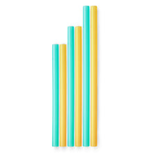 Load image into Gallery viewer, Multi-length Silicone Straws, 6pk
