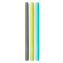 Load image into Gallery viewer, Extra Wide Silicone Straws, 3pk