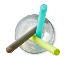 Load image into Gallery viewer, Extra Wide Silicone Straws, 3pk