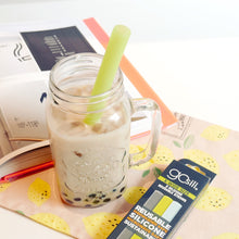 Load image into Gallery viewer, Extra Wide Silicone Straws, 3pk