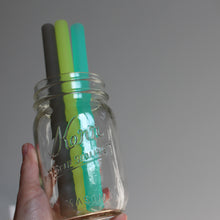 Load image into Gallery viewer, Extra Wide Silicone Straws, 3pk
