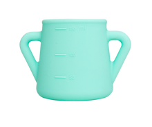 Load image into Gallery viewer, Sippy Skillz Mama Yay! Sippy Skillz Mint & Teal,Peach & Pink,Grey & Blue Bib Bapron BapronBaby BLW Baby Led Weaning Toddler Feeding