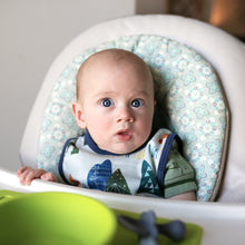Load image into Gallery viewer, Adventure Awaits Bapron Mama Yay! Bapron Toddler (6m - 3T),Preschool (3-5 yrs) Bib Bapron BapronBaby BLW Baby Led Weaning Toddler Feeding