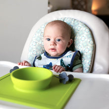 Load image into Gallery viewer, Adventure Awaits Bapron Mama Yay! Bapron Toddler (6m - 3T),Preschool (3-5 yrs) Bib Bapron BapronBaby BLW Baby Led Weaning Toddler Feeding