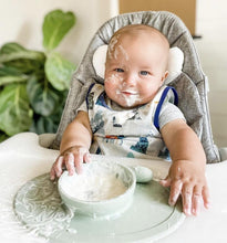 Load image into Gallery viewer, Adventure Awaits Bapron Mama Yay! Bapron Toddler (6m - 3T),Preschool (3-5 yrs) Bib Bapron BapronBaby BLW Baby Led Weaning Toddler Feeding