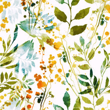 Load image into Gallery viewer, Autumn Leaves Floral Splash Mat - A Waterproof Catch-All for Highchair Spills Mama Yay Splash Mats Default Title Bib Bapron BapronBaby BLW Baby Led Weaning Toddler Feeding