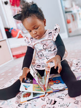 Load image into Gallery viewer, Kitty Splash Mat - A Waterproof Catch-All for Highchair Spills and More!