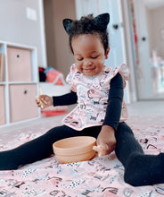 Load image into Gallery viewer, Kitty Splash Mat - A Waterproof Catch-All for Highchair Spills and More!