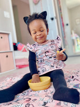Load image into Gallery viewer, Kitty Splash Mat - A Waterproof Catch-All for Highchair Spills and More!