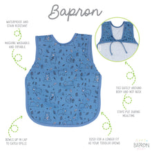 Load image into Gallery viewer, Bears In Blue Bapron