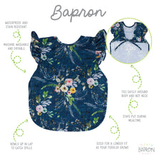 Load image into Gallery viewer, Boho Floral Flutter Bapron