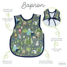 Load image into Gallery viewer, Camping Bears Bapron