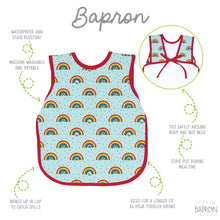 Load image into Gallery viewer, Rainbow Caterpillar Bapron - from the World of Eric Carle