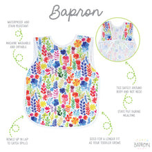Load image into Gallery viewer, Rainbow Watercolour Bapron
