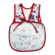 Load image into Gallery viewer, Be Brave - Firefighter Bapron Mama Yay! Bapron Toddler (6m - 3T),Preschool (3-5 yrs) Bib Bapron BapronBaby BLW Baby Led Weaning Toddler Feeding