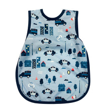 Load image into Gallery viewer, Be Brave - Police Patrol Bapron Mama Yay! Bapron Toddler (6m - 3T),Preschool (3-5 yrs) Bib Bapron BapronBaby BLW Baby Led Weaning Toddler Feeding