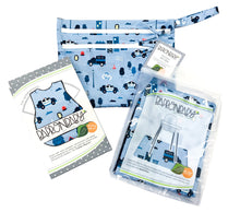 Load image into Gallery viewer, Be Brave - Police Patrol Splash Mat - A Waterproof Catch-All for Highchair Spills and More! Mama Yay Splash Mats Default Title Bib Bapron BapronBaby BLW Baby Led Weaning Toddler Feeding