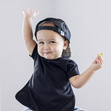 Load image into Gallery viewer, Minimalist / Solid Bapron Mama Yay! Bapron Toddler (6m - 3T),Black,Preschool (3-5 yrs),Black,Toddler (6m - 3T),Light Grey,Preschool (3-5 yrs),Light Grey,Toddler (6m - 3T),Teal,Preschool (3-5 yrs),Teal,Toddler (6m - 3T),Navy,Preschool (3-5 yrs),Navy Bib Bapron BapronBaby BLW Baby Led Weaning Toddler Feeding