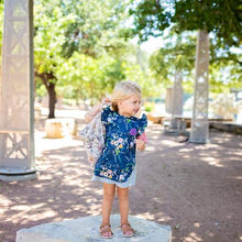 Load image into Gallery viewer, Boho Floral Flutter Bapron