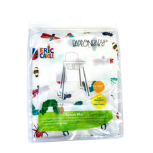 Load image into Gallery viewer, Bug Life Splash Mat - from the World Of Eric Carle - A Waterproof Catch-All for Highchair Spills Mama Yay Splash Mats Default Title Bib Bapron BapronBaby BLW Baby Led Weaning Toddler Feeding