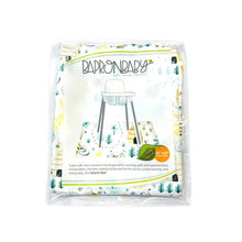 Load image into Gallery viewer, Busy Bees Splash Mat - A Waterproof Catch-All for Highchair Spills and More! Mama Yay Splash Mats Default Title Bib Bapron BapronBaby BLW Baby Led Weaning Toddler Feeding
