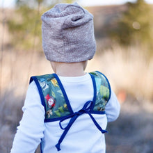 Load image into Gallery viewer, Camping Bears Bapron Mama Yay! Bapron Toddler (6m - 3T),Preschool (3-5 Yrs) Bib Bapron BapronBaby BLW Baby Led Weaning Toddler Feeding