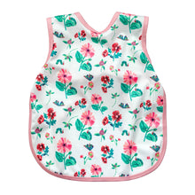 Load image into Gallery viewer, Pink Floral Caterpillar Bapron - from the World of Eric Carle Mama Yay! Bapron Toddler (6m - 3T),Preschool (3-5 yrs) Bib Bapron BapronBaby BLW Baby Led Weaning Toddler Feeding