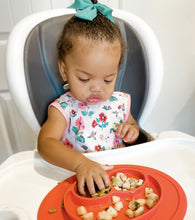 Load image into Gallery viewer, Pink Floral Caterpillar Bapron - from the World of Eric Carle Mama Yay! Bapron Toddler (6m - 3T),Preschool (3-5 yrs) Bib Bapron BapronBaby BLW Baby Led Weaning Toddler Feeding