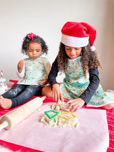 Load image into Gallery viewer, Cookies & Milk Apron - fits sizes youth small through adult 2XL