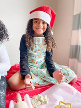 Load image into Gallery viewer, Cookies & Milk Apron - fits sizes youth small through adult 2XL