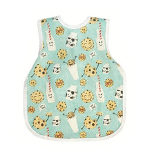 Load image into Gallery viewer, Cookies and Milk Bapron Mama Yay! Bapron Toddler (6m - 3T),Preschool (3-5 Yrs) Bib Bapron BapronBaby BLW Baby Led Weaning Toddler Feeding