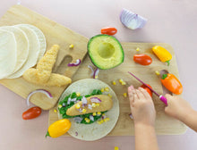 Load image into Gallery viewer, KiddiKutter Children Knife (Pink) Mama Yay! KiddiKutter Children Knives Default Title Bib Bapron BapronBaby BLW Baby Led Weaning Toddler Feeding