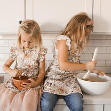 Load image into Gallery viewer, Delilah Floral Apron - fits sizes youth small through adult 2XL
