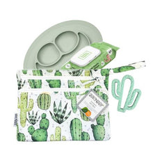 Load image into Gallery viewer, Desert Cactus - Waterproof Wet Bag (For mealtime, on-the-go, and more!)