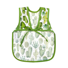 Load image into Gallery viewer, Desert Cactus Bapron Mama Yay! Bapron Toddler (6m - 3T),Preschool (3-5 Yrs) Bib Bapron BapronBaby BLW Baby Led Weaning Toddler Feeding