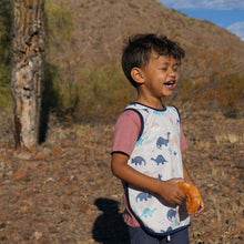 Load image into Gallery viewer, Desert Dinos Bapron Mama Yay! Bapron Toddler (6m - 3T),Preschool (3-5 yrs) Bib Bapron BapronBaby BLW Baby Led Weaning Toddler Feeding