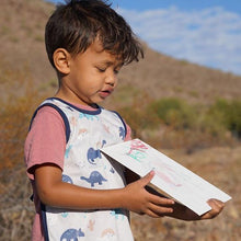 Load image into Gallery viewer, Desert Dinos Bapron Mama Yay! Bapron Toddler (6m - 3T),Preschool (3-5 yrs) Bib Bapron BapronBaby BLW Baby Led Weaning Toddler Feeding