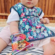 Load image into Gallery viewer, Desert Floral Bapron Mama Yay! Bapron Toddler (6m - 3T),Preschool (3-5 yrs) Bib Bapron BapronBaby BLW Baby Led Weaning Toddler Feeding