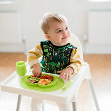 Load image into Gallery viewer, Dino Days Bapron Mama Yay! Bapron Toddler (6m - 3T),Preschool (3-5 yrs) Bib Bapron BapronBaby BLW Baby Led Weaning Toddler Feeding